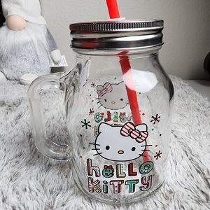 Hello Kitty Collectible Glass 21 oz NWT